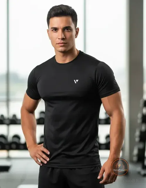 Camiseta Dry Fit Slim Academia Proteção Uv Voker Original