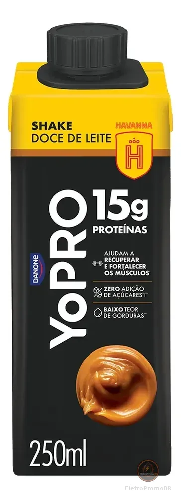 Yopro Bebida Láctea Doce De Leite Havanna 15g Proteína 250ml