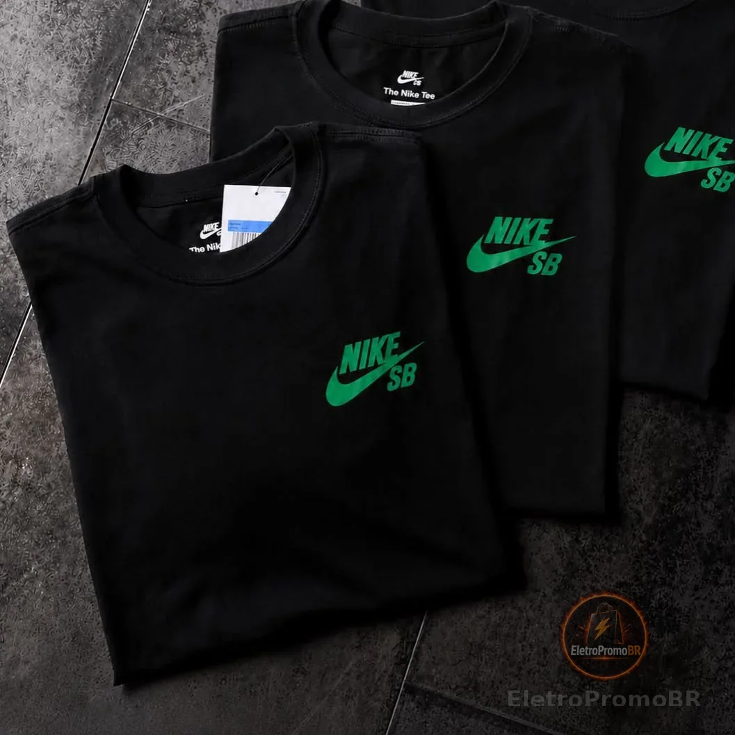 Camiseta Manga Curta M Nk Sb Tee Logo