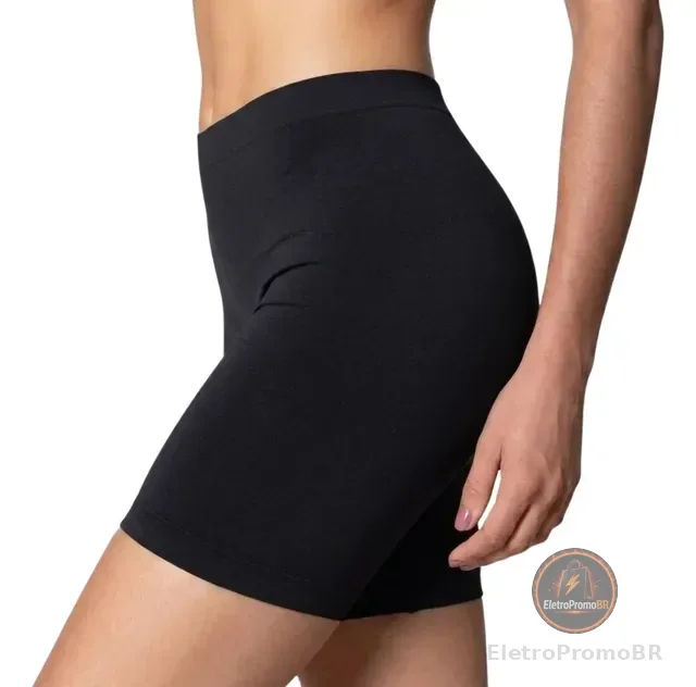 Short Segunda Pele Lupo Feminino Para Usar Com Vestido Loba