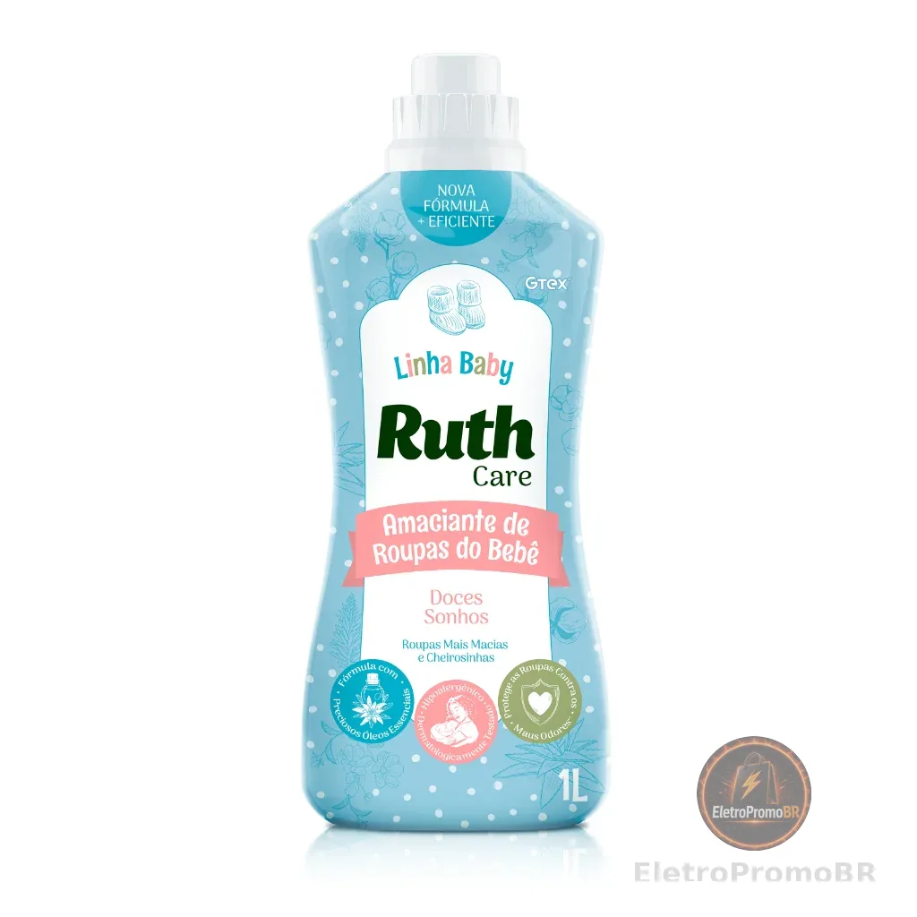 Amaciante Diluído Baby Care Doces Sonhos Ruth 1L