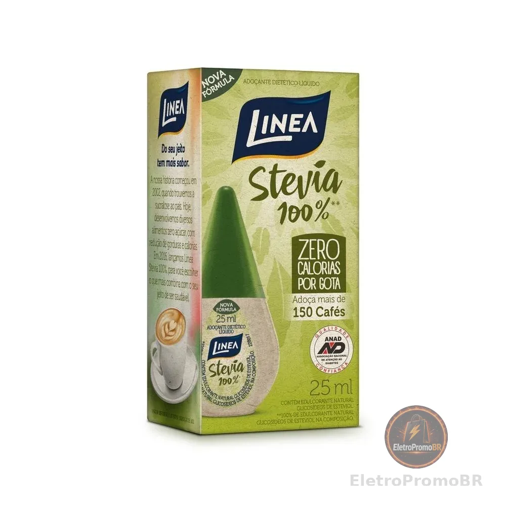 Adoçante Líquido Stevia Linea 25ml