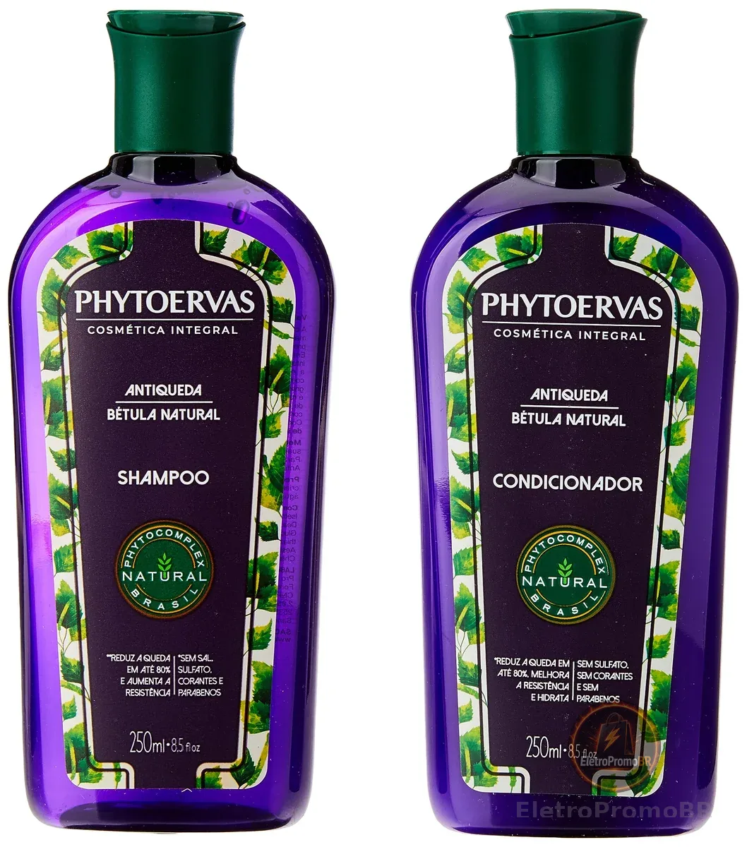 Phytoervas Kit Shampoo+Condicionador Antiqueda 250 Ml