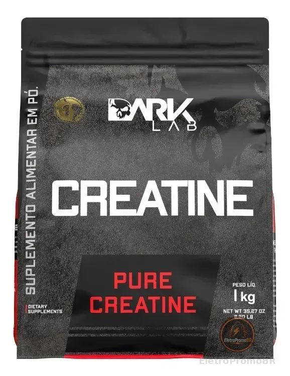 Creatina Monohidratada Pura 1kg Dark Lab Unidade Sem sabor