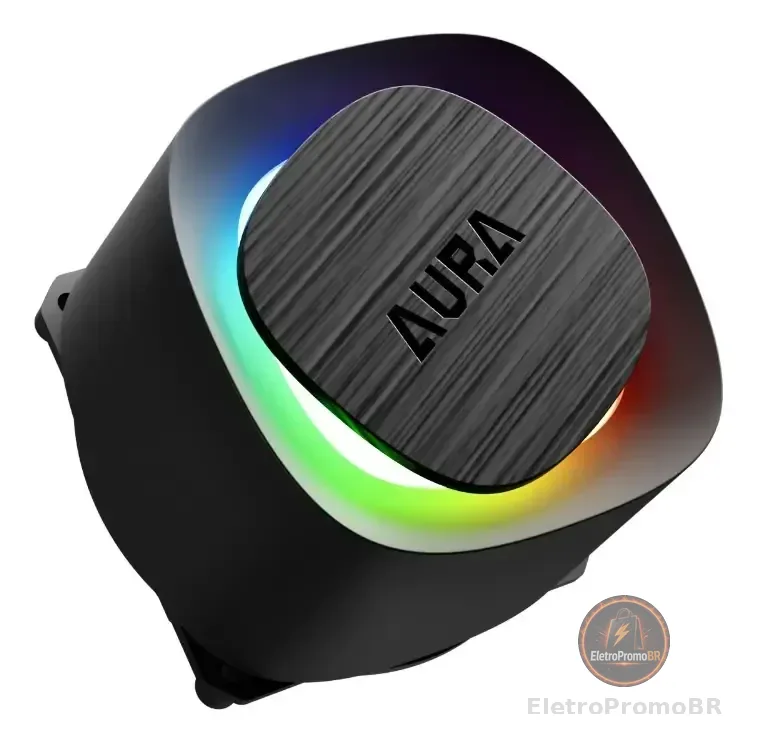 Water Cooler 360mm Gamdias Aura Gl360 V2 Argb Preto. Preto