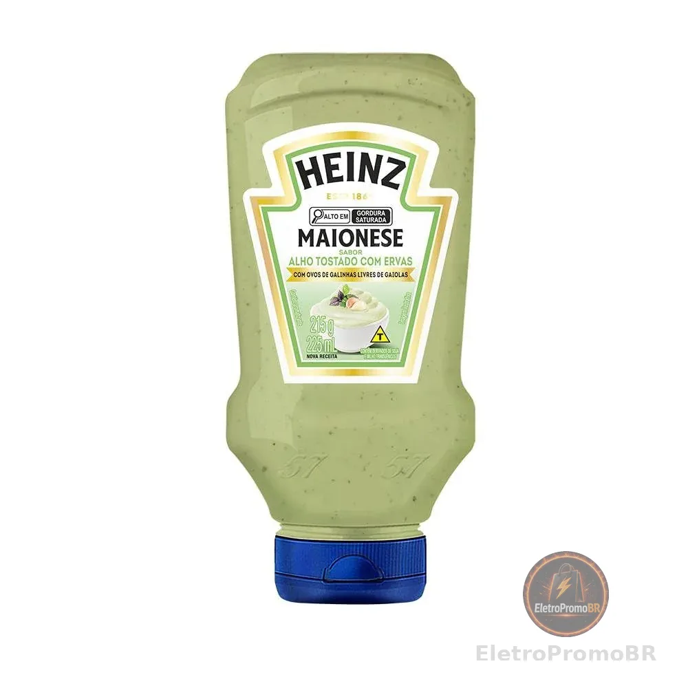 Heinz Maionese Alho Tostado com Ervas 215G