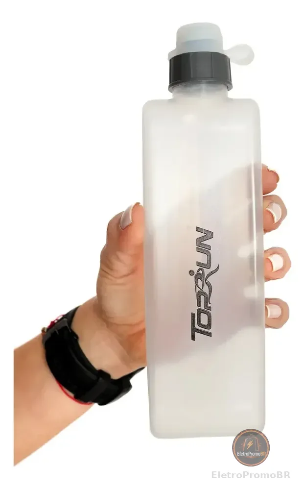 Garrafa Squeeze Agua Gelada Bpa Free Cor Garrafinha Curva Garrafinha Squeeze Laranja
