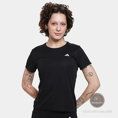 Camiseta Adidas Treino 3S Feminina