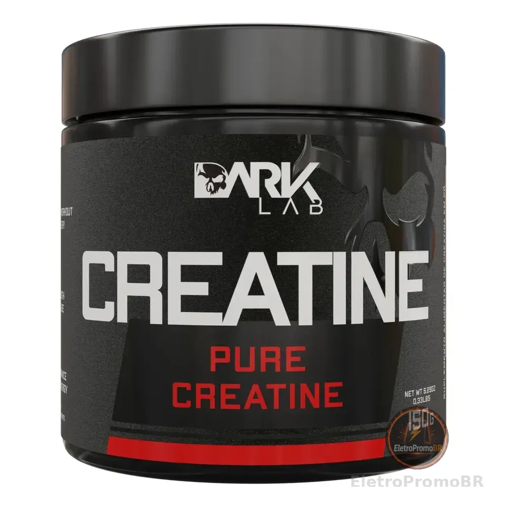 Creatina Monohidratada Em Pote 150g 100% Pura Dark Lab Sem Sabor