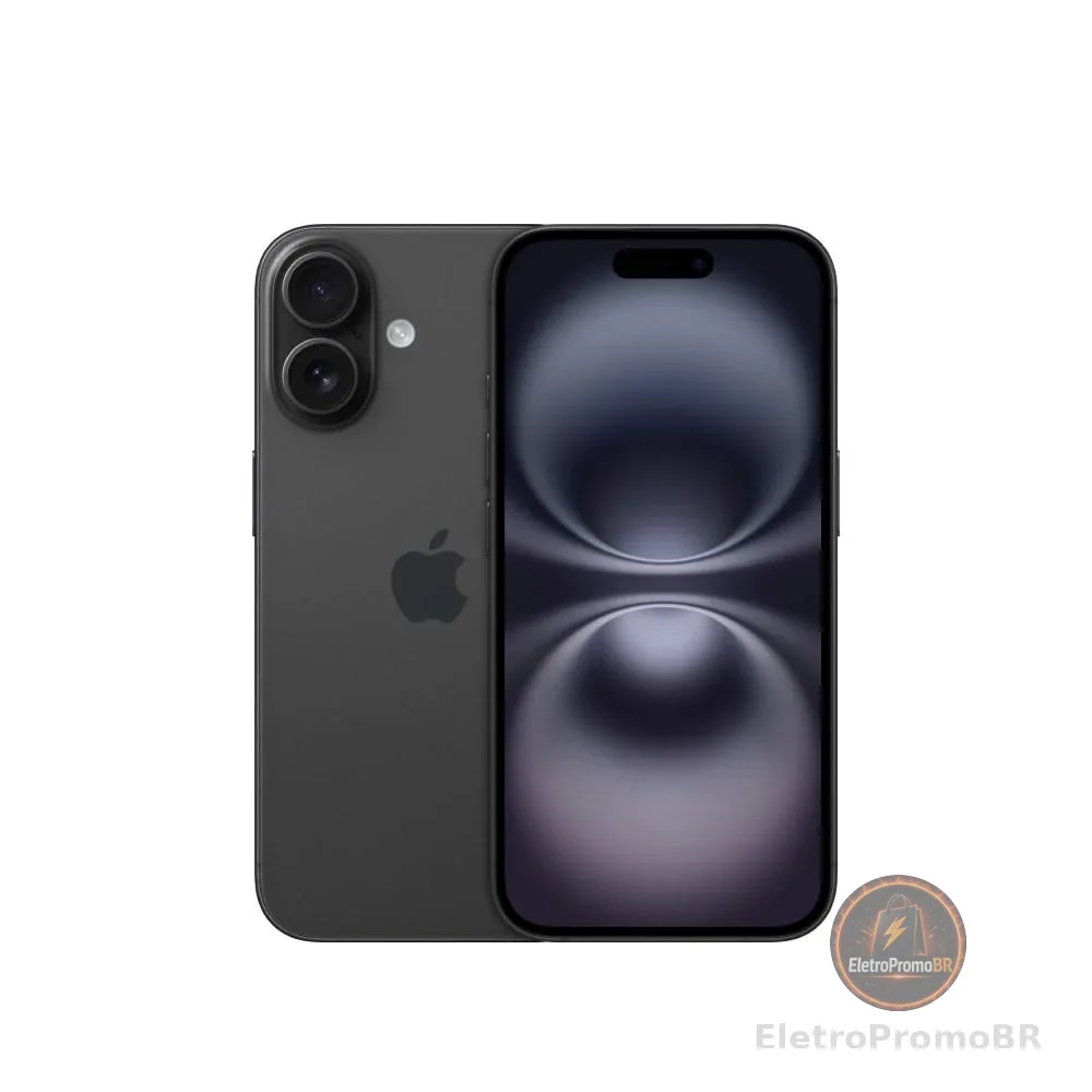 Apple iPhone 16 (512 GB) – Preto