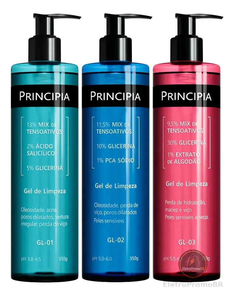 Principia Kit Trio Limpeza Facial Personalizada
