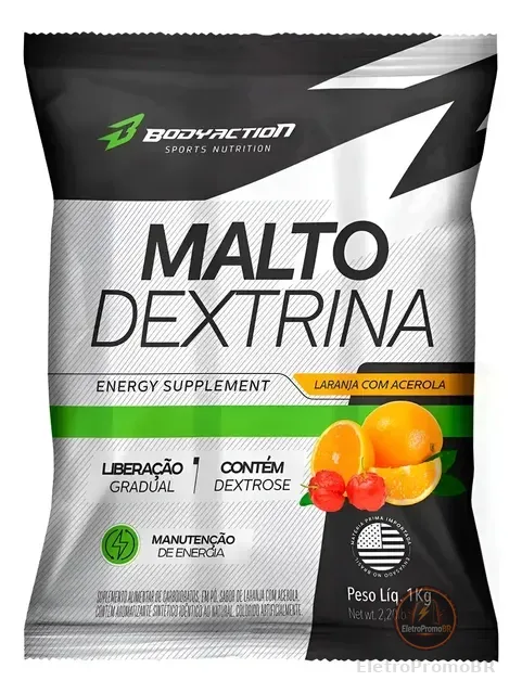 Maltodextrina Bodyaction 1kg Malto Dextrin