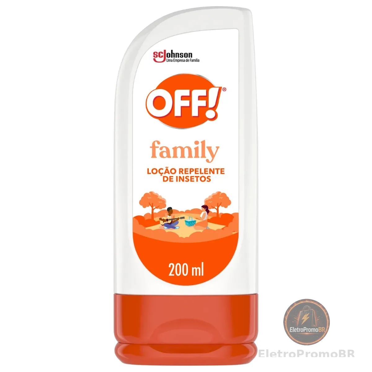 OFF! Family Loção Repelente de Insetos e Mosquitos 200ml