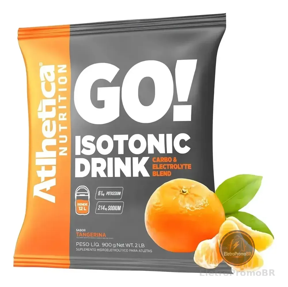 Atlhetica Nutrition Isotonic Drink 900g Sabor Tangerina