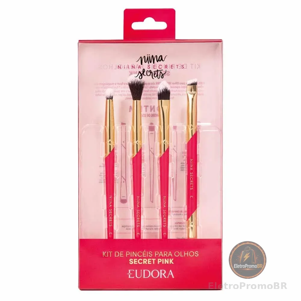 NIINA SECRETS KIT PINCEIS P/OLHOS