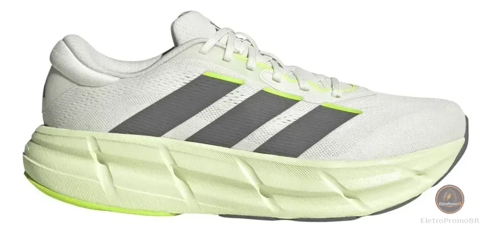 Tênis De Corrida Masculino Questar 4 adidas Branco Lisa 39 Br