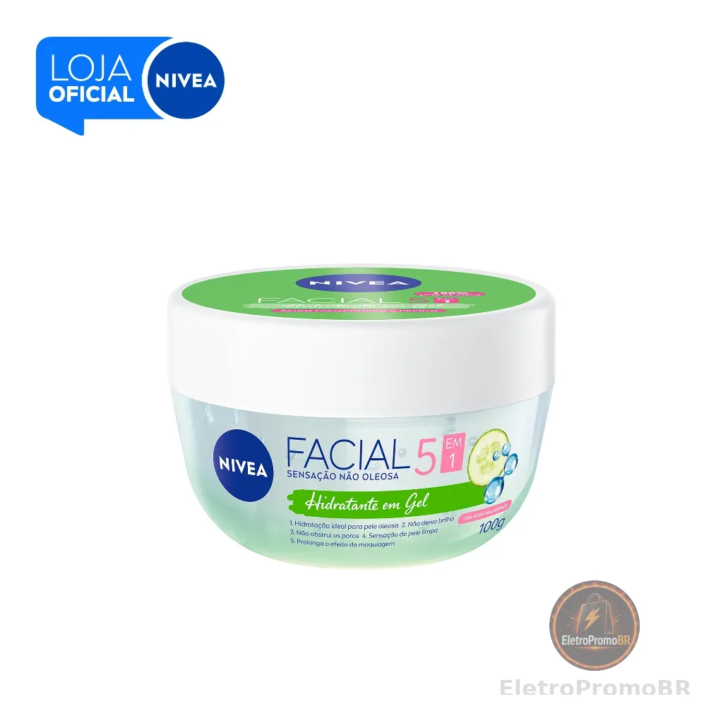 NIVEA Hidratante Facial em Gel 100g