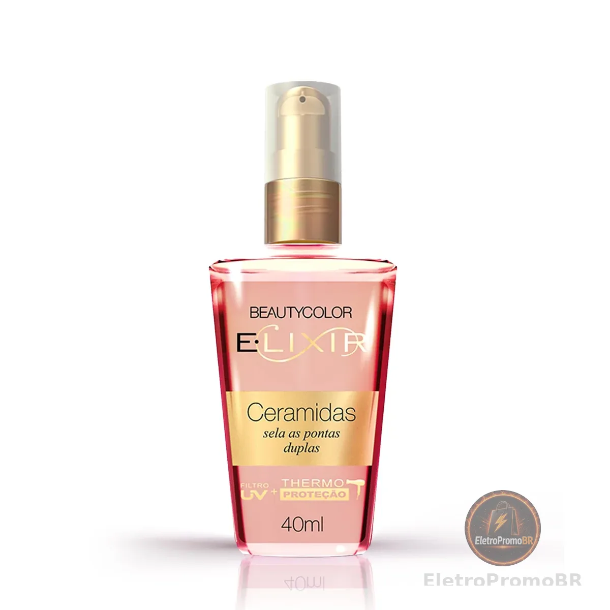 E.lixir Ceramidas - Sela as pontas duplas e Restaura os fios - BEAUTYCOLOR - 40ml