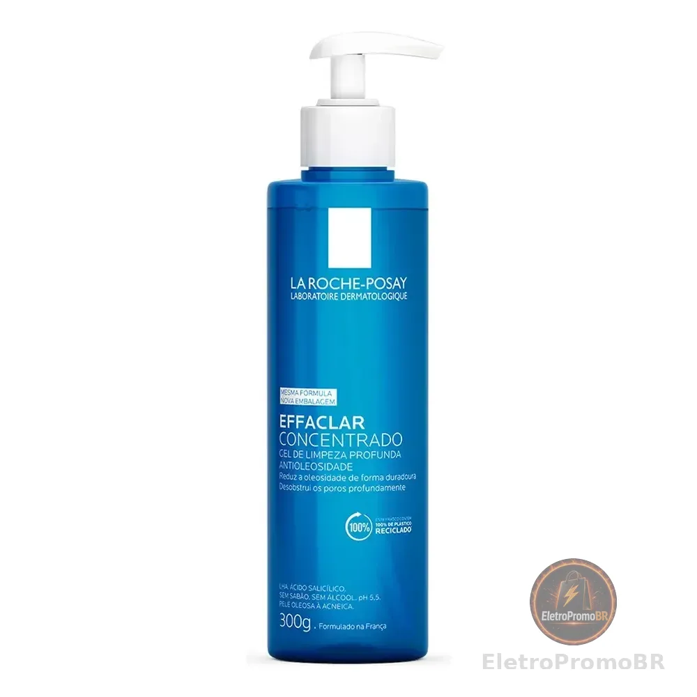 Gel De Limpeza Facial Effaclar Concentrado 300g La Roche Posay