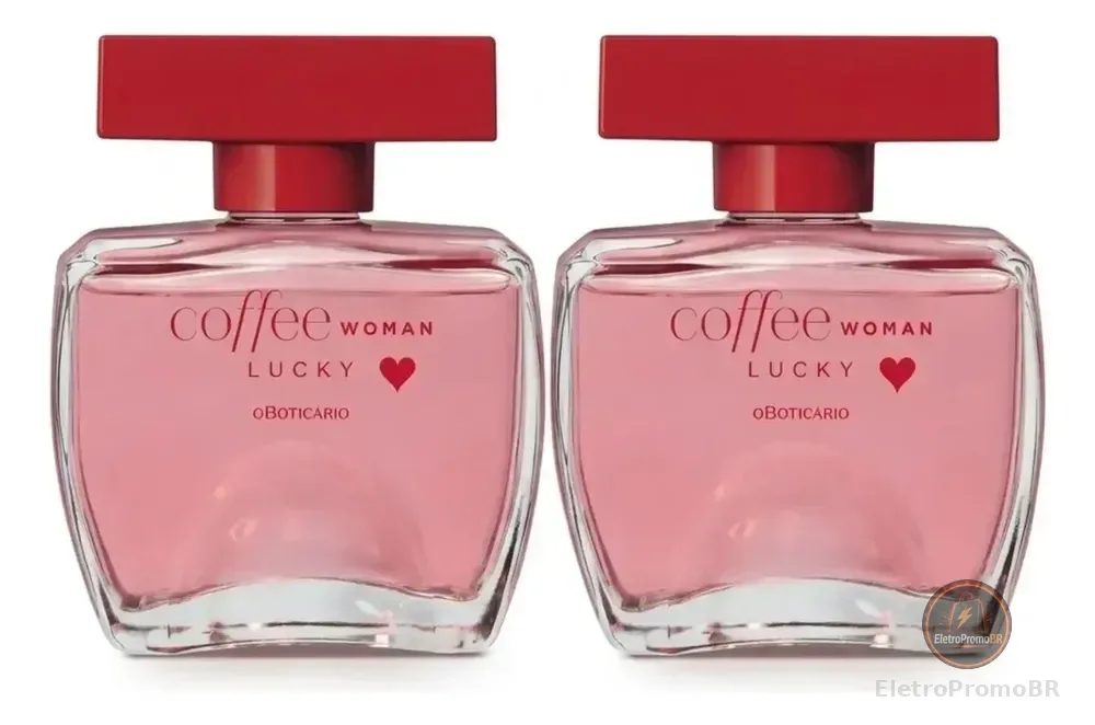 Coffee Woman Lucky: Colônia 2x100ml