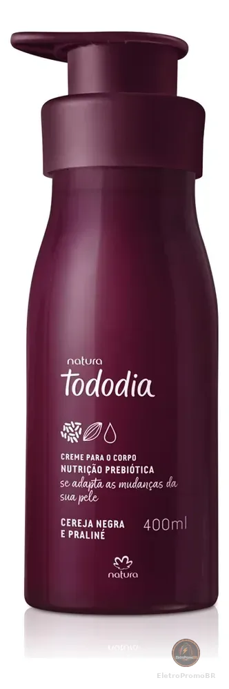 Hidratante Corporal Cereja Negra E Praliné 400ml - Natura