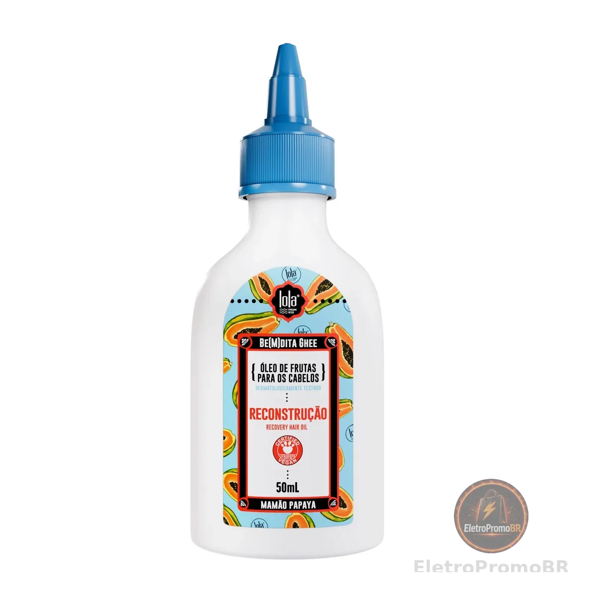 Bemdita Ghee Óleo de Mamão 50ml , Lola Cosmetics