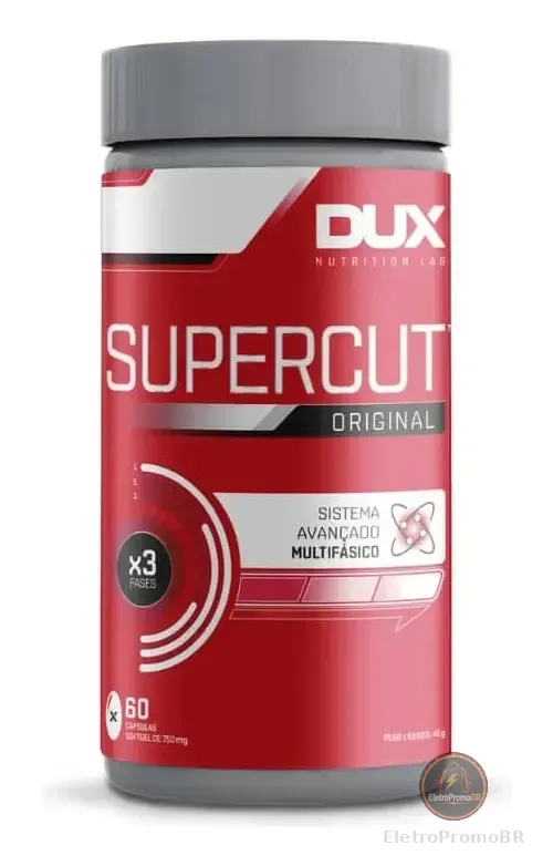 Suplemento  Dux Nutrition Supercut Termogênico 60 Caps Pote Sem Sabor