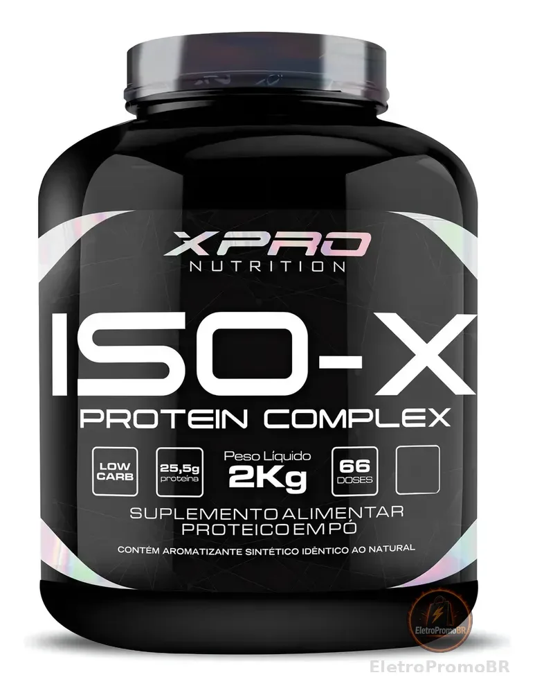 Whey Protein Isolado Baunilha 2kg XPro Nutrition 25g Proteína