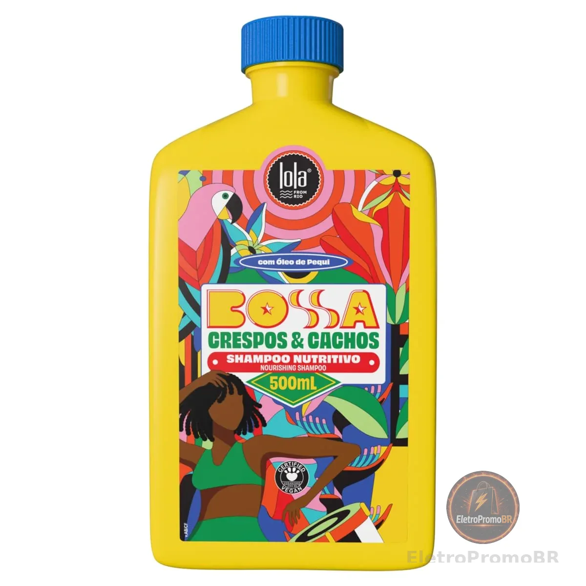 Bossa Shampoo Nutritivo Crespas e Cacheadas 500ML - Lola from Rio