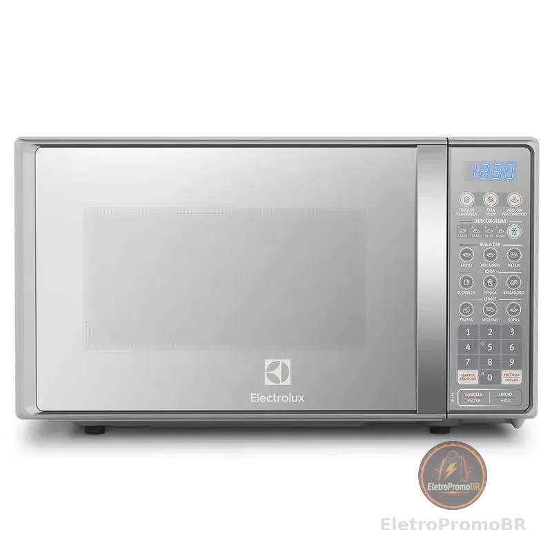 Micro-ondas Electrolux 20L cor Inox Espelhado com Função Tira Odor (MT30S)