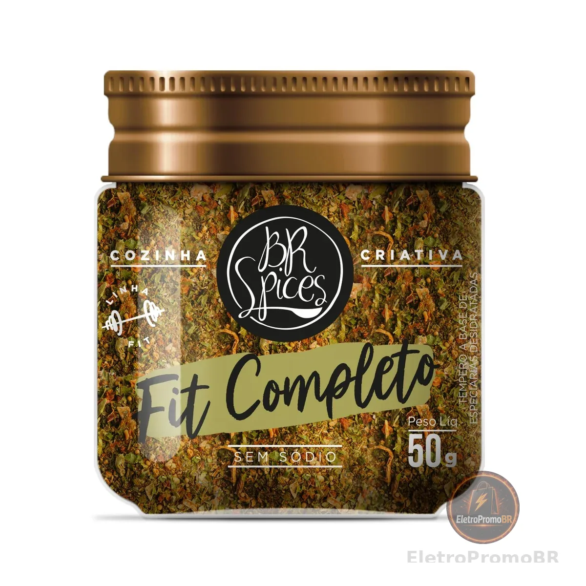 Br Spices Tempero Pote Br Spices Fit Completo 50G