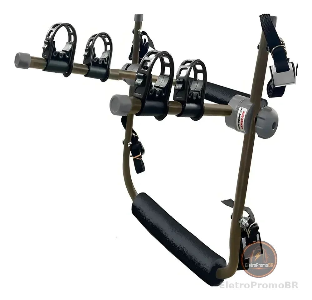 Suporte Bicicleta Carro Transbike 2 Bikes Hatch E Sedan VS Performance