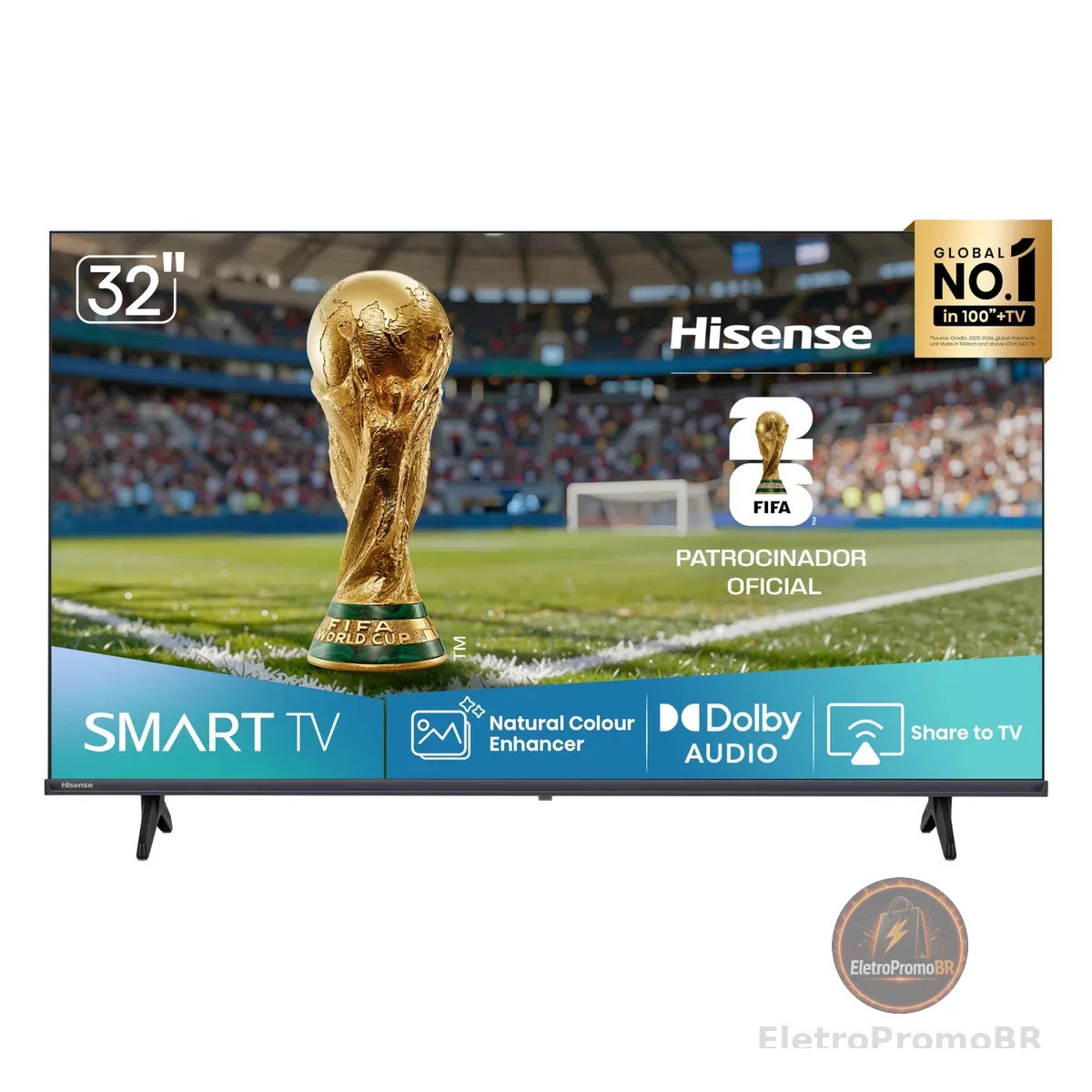 Hisense Smart TV HD 32" Polegadas 32A4NV