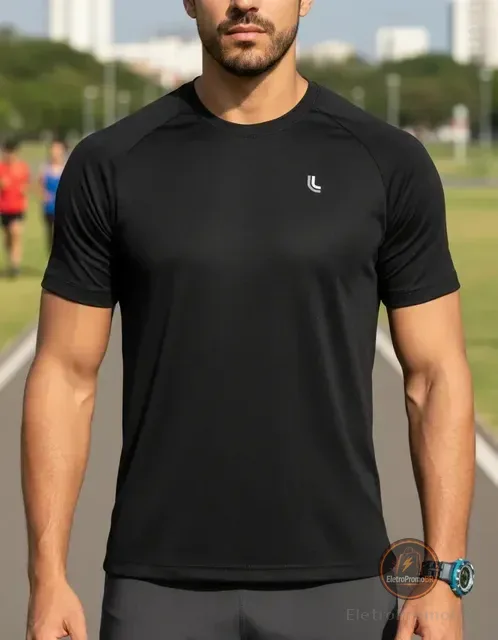 Camiseta Básica Lupo Masculina Fitness Academia -confortável