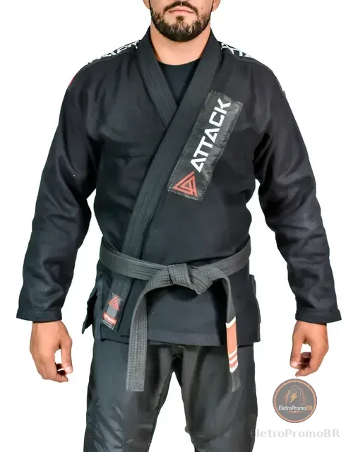 Kimono Jiu Jitsu Adulto Trançado Attack 2.0