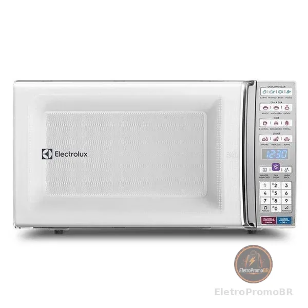 Micro-ondas Electrolux 34L Branco com Função Tira Odor e Manter Aquecido (MEO44)