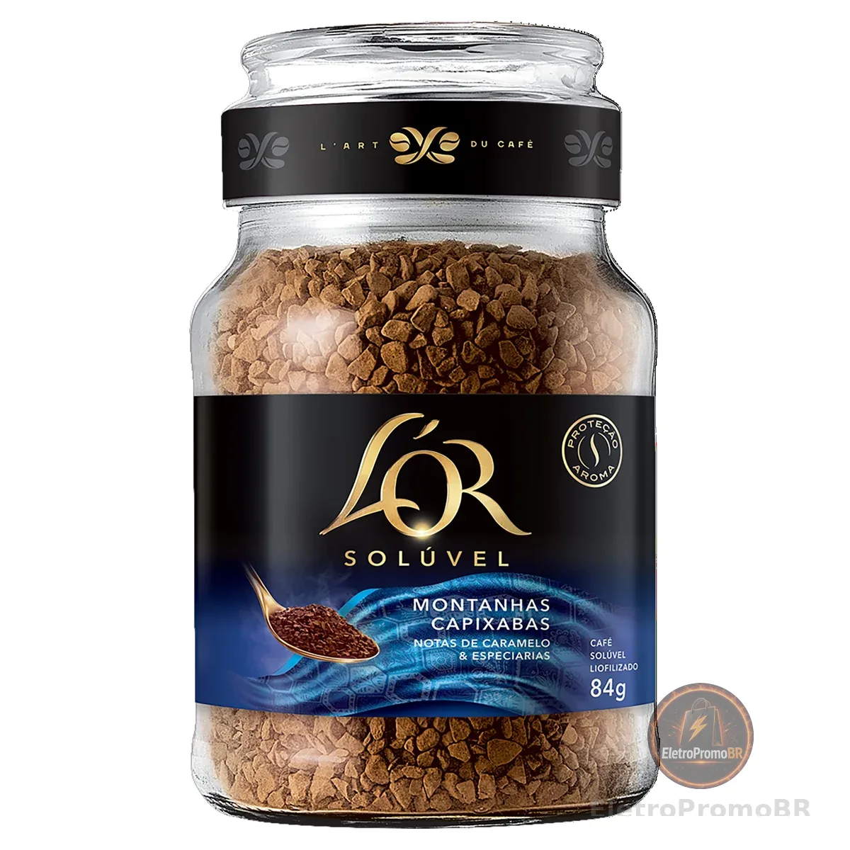 L'or, Café Solúvel Montanhas Capixabas Vidro 84g