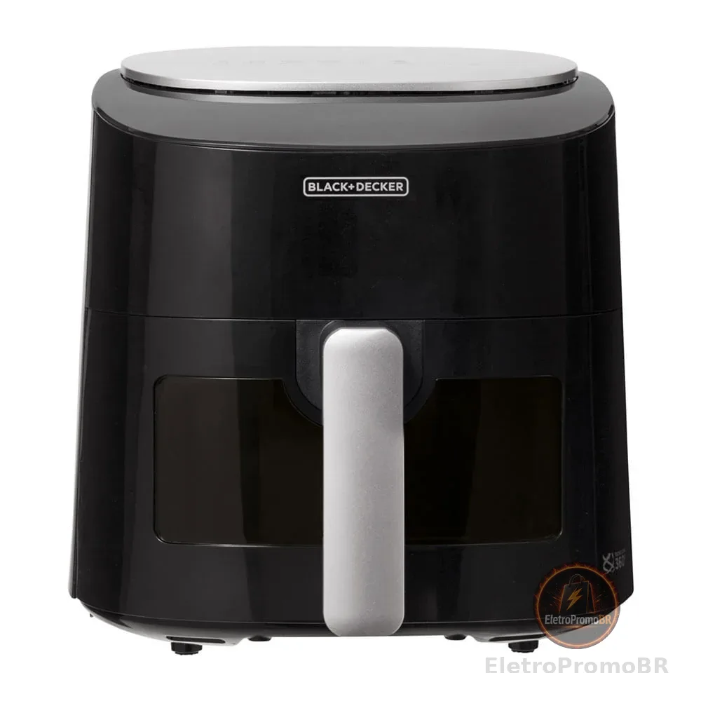 Fritadeira Air Fryer 4.5L Black & Decker AFMDV360 Preta 127V