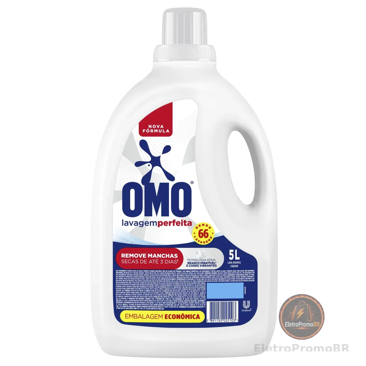 OMO Lavagem Perfeita - Sabão Líquido 5L