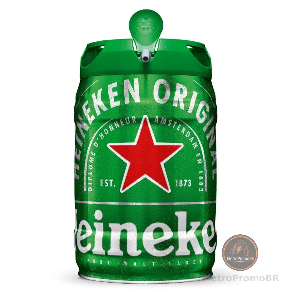 Cerveja Heineken Barril 5L