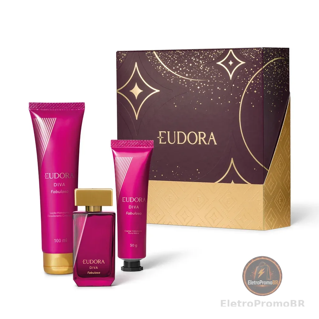 Kit Eudora Diva Fabulosa (3 Produtos)