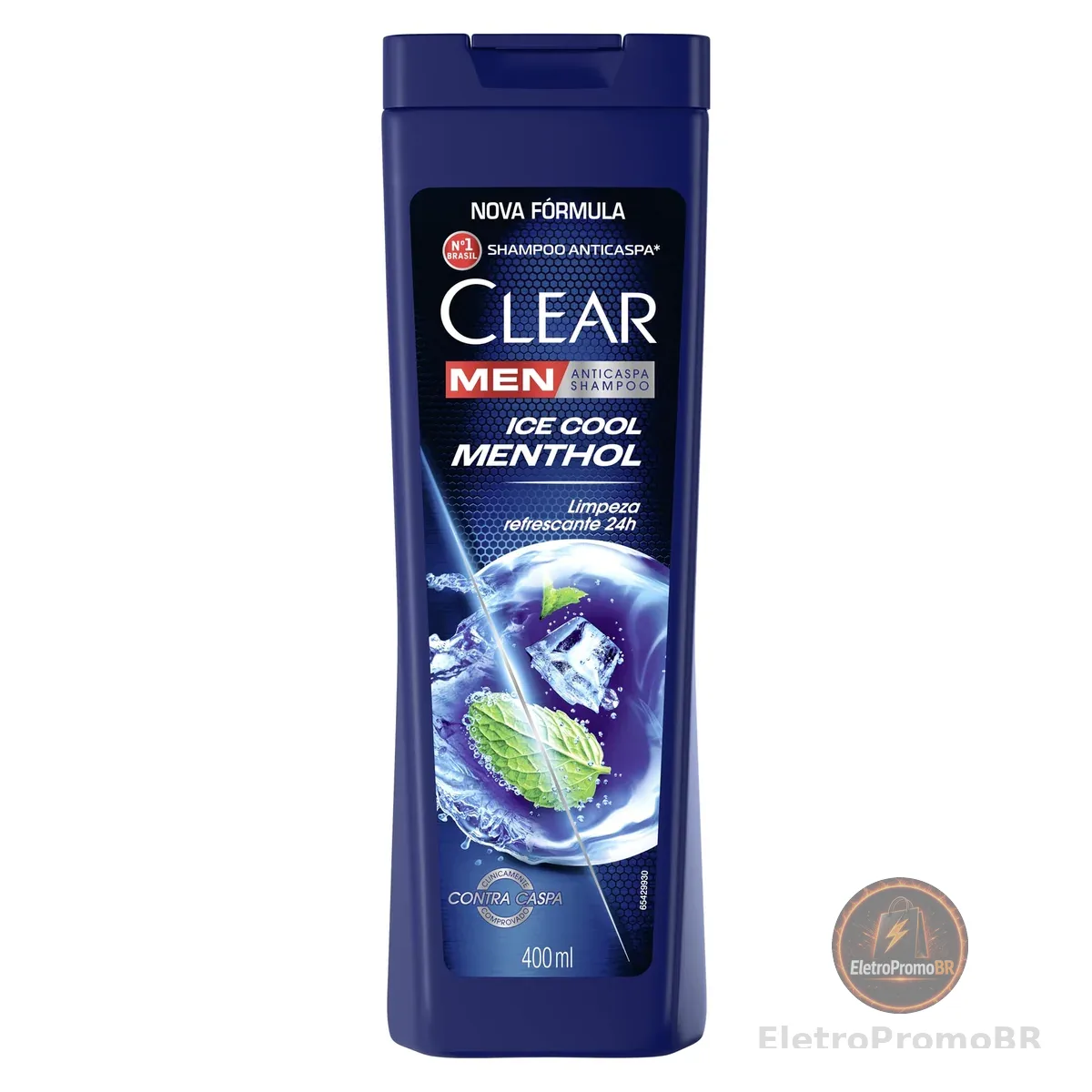Clear Shampoo Men Anticaspa Ice Cool Menthol 400Ml