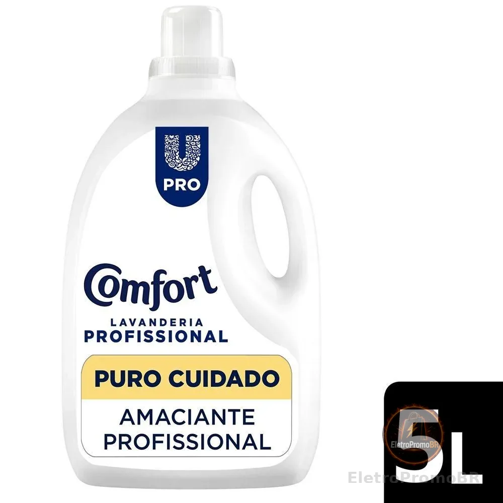 Amaciante Comfort Lavanderia Profissional Puro Cuidado 5L