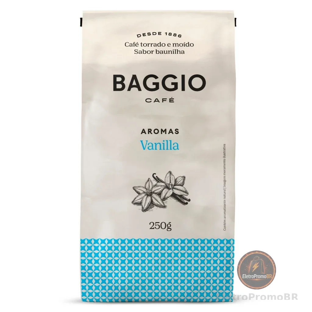 Baggio Café - Café Torrado e Moído Aromas Vanilla 250g