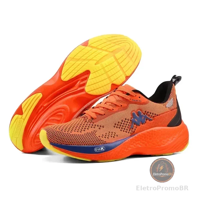 Tênis Kappa Pulse Rx Unissex Corrida Conforto
