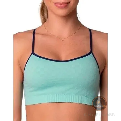 Top Selene Feminino Fitness Com Bojo Academia Esportivo Confortável Tecido Respirável Para Treino