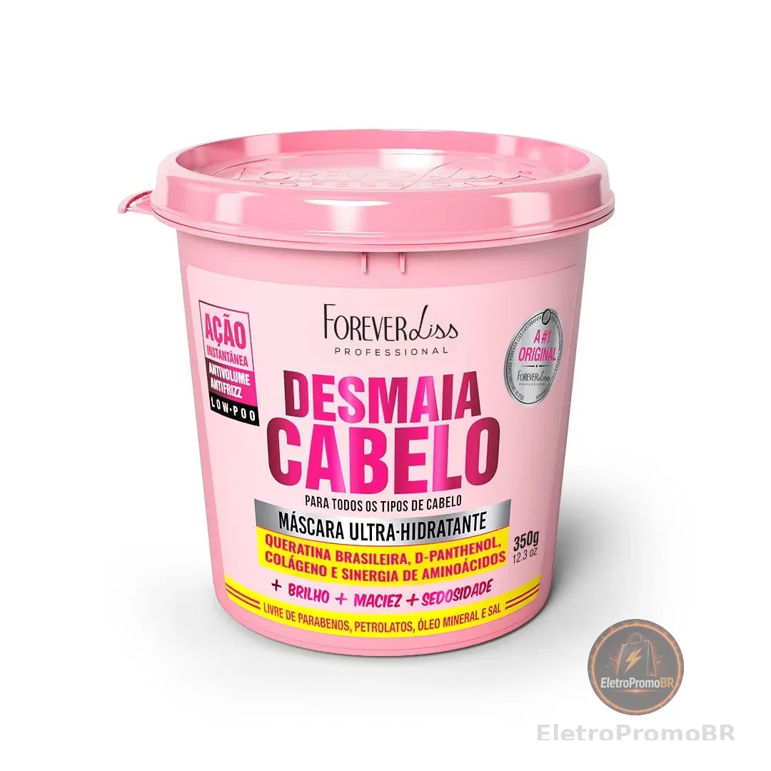 Forever Liss, FOR86, Desmaia Cabelo, 350g