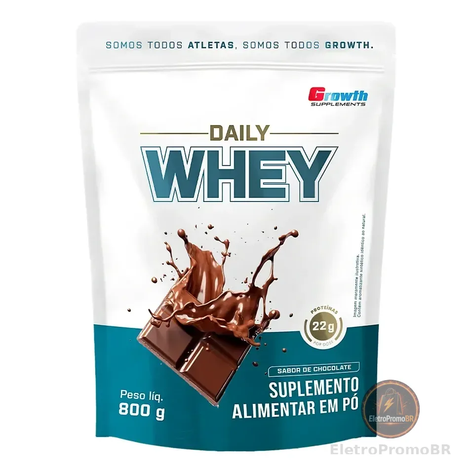 Daily Whey Protein 800g Growth Supplements Chocolate