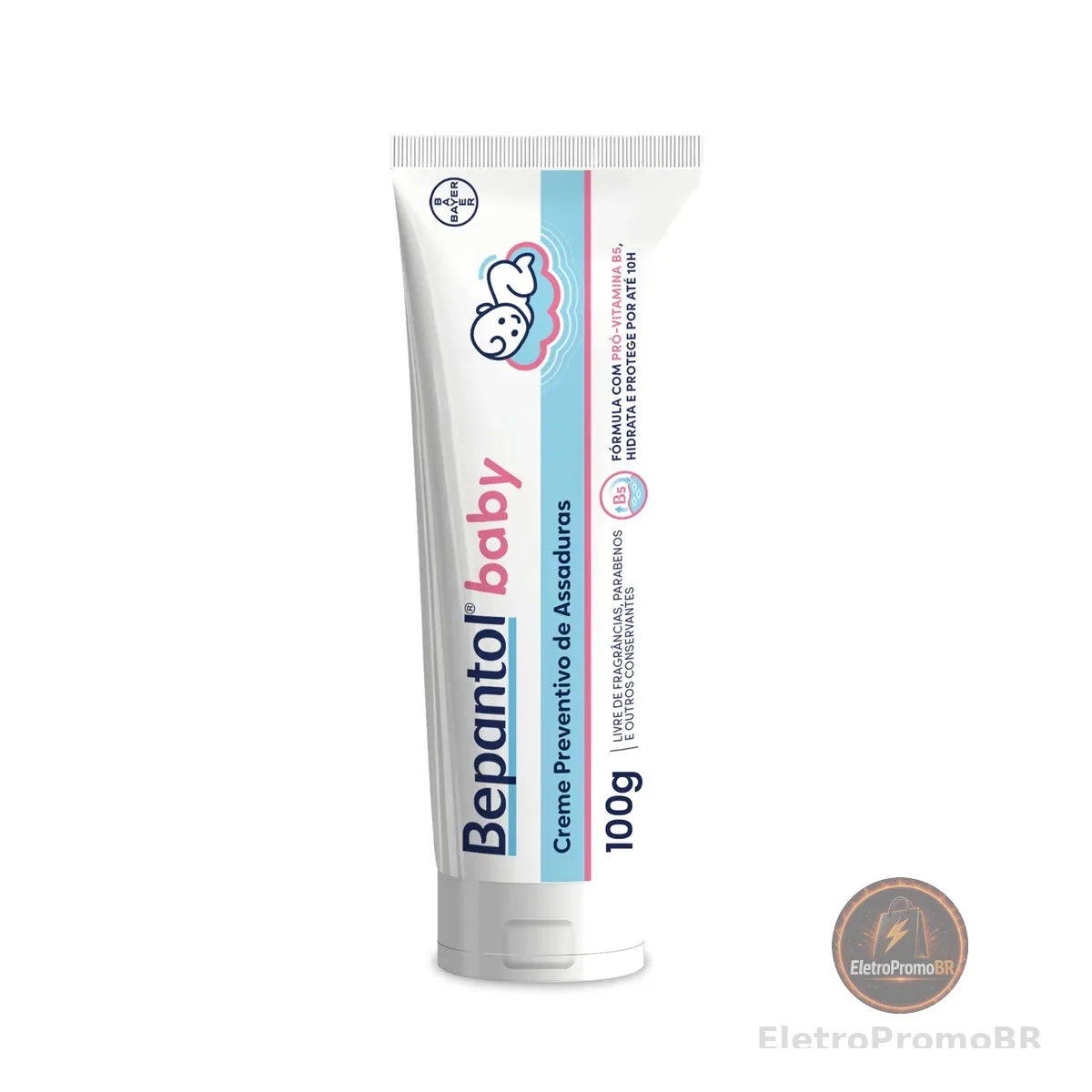 Bepantol Baby Pomada Assadura Bebe, Hipoalergênica, 100g