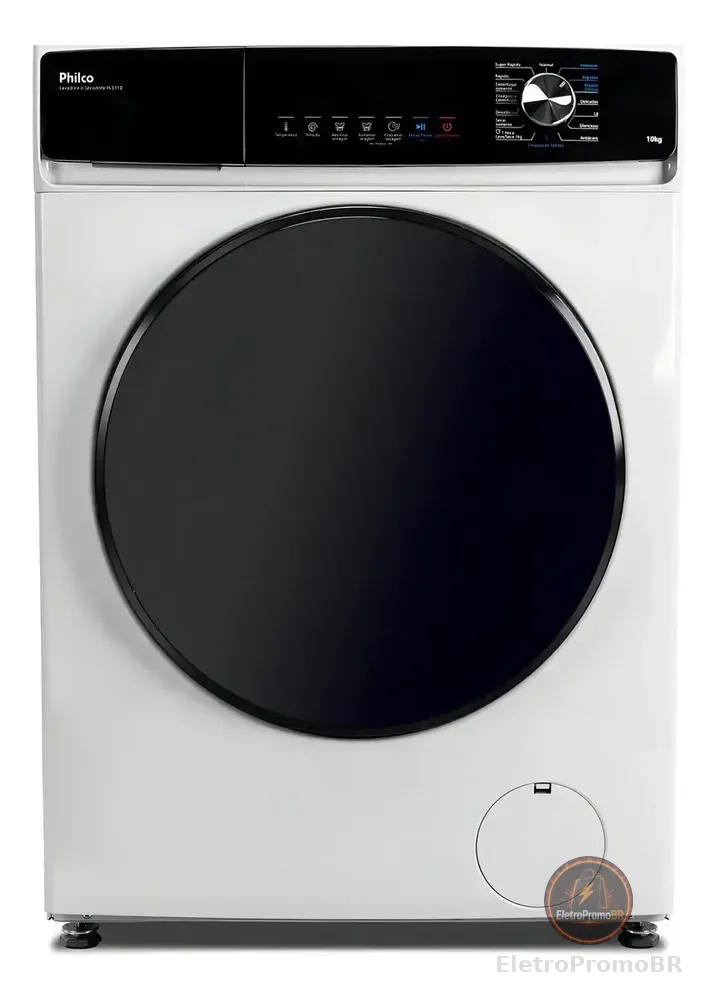 Lava E Seca Philco Smart Invertplus Lavagem 10kg Branco